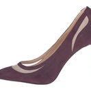 Incaltaminte Femei Sam Edelman Nixon Port Wine Kid Suede Leather