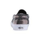 Incaltaminte Femei Vans Classic Slip-Ontrade (Cracked Metallic) GunmetalTrue White