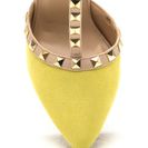 Incaltaminte Femei CheapChic To The T Pointy Heels Chartreuse