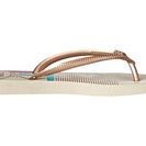 Incaltaminte Femei Havaianas Slim Tribal Flip Flops Beige 1