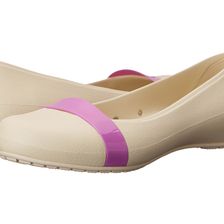 Crocs New Commuter Plain Strap Flat Stucco/Wild Orchard