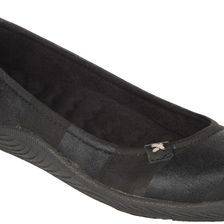 Dr. Scholl's Joliet Black Metallic Stripe