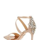 Incaltaminte Femei Badgley Mischka Cadence Crystal Embellished Sandal Women LATTE