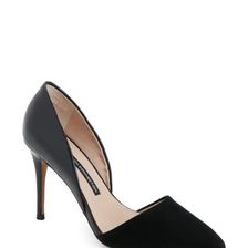 Incaltaminte Femei French Connection Black Elvia Pointed Toe d\'Orsay Pumps Black Black