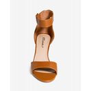 Incaltaminte Femei CheapChic Pensee-31 Twist Of Fate Heel Cognac