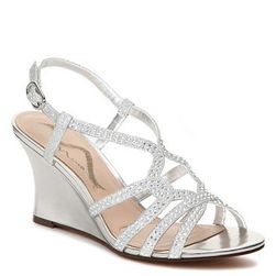 Incaltaminte Femei Nina Vaelyn Wedge Sandal Silver