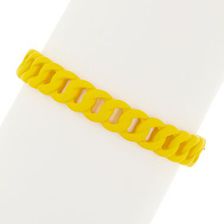 Bijuterii Femei Marc by Marc Jacobs Rubber Link Friendship Bracelet YELLOW JACKET