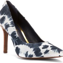 Ralph Lauren Sarina Navy Tyedye Leather