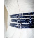 Accesorii Femei Nous Mode Brau Piele Stil Corset Bleumarin Bleu-marin