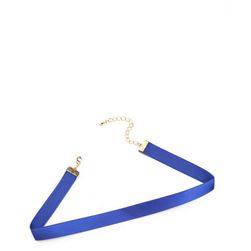 Bijuterii Femei CheapChic Smooth Move Ribbon Choker Royal