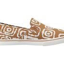 Incaltaminte Femei LAUREN Ralph Lauren Janis ToastWhite Batik Tribal Cotton