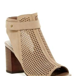 Incaltaminte Femei 14th Union Tracey Perforated Ankle Strap Heel TAUPE