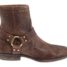 Incaltaminte Femei Frye Phillip Harness Dark Brown Stone Antiqued