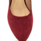 Incaltaminte Femei CheapChic Chic Footnote Pointy Cut-out Flats Wine