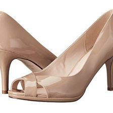 Incaltaminte Femei Cole Haan Lena Open Toe Pump 75 II Maple Sugar Patent