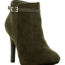 Incaltaminte Femei Top Guy Heidi Buckle Strap Bootie OLIVE GREEN