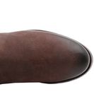 Incaltaminte Femei Frye Melissa Lug Back Zip Tall Dark Brown Pressed Nubuck