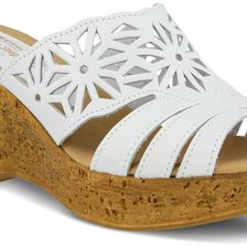 Spring Step Dora White Leather