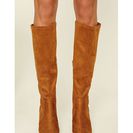 Incaltaminte Femei Forever21 Faux Suede Knee-High Boots Tan