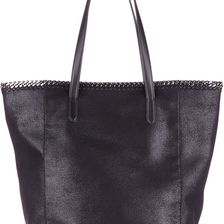 Stella McCartney Shoulder Bag Shaggy Deer Black