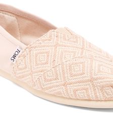 TOMS Classic Whisper Diamond Woven Slip-On NATURAL WOVEN