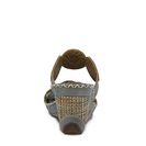 Incaltaminte Femei Spring Step L\' Artiste by Spring Step Taffy Wedge Sandal Grey Multi