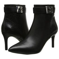 Incaltaminte Femei Rockport Total Motion 75mm Buckle Zip Bootie Black Smooth Leather