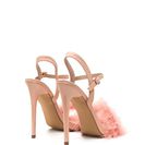 Incaltaminte Femei CheapChic Shake Ya Tail Feather Faux Nubuck Heels Pink