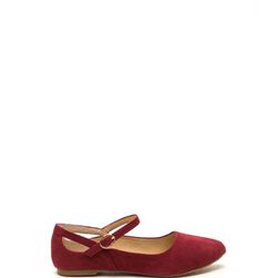 Incaltaminte Femei CheapChic Chic Footnote Pointy Cut-out Flats Wine