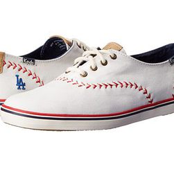 Incaltaminte Femei Keds Champion MLB Pennant - Dodgers White Canvas