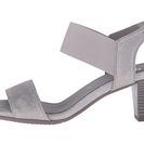 Incaltaminte Femei ara Ronda Grey Metallic SuedeElastic