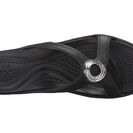 Incaltaminte Femei Crocs Sanrah Beveled Circle Wedge Sandal BlackBlack