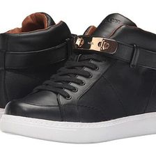 Incaltaminte Femei COACH Richmond Swagger Hi Top Wedge BlackBlack Soft Nappa