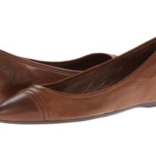Frye Alicia Ballet Cognac Soft Vintage Leather