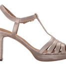 Incaltaminte Femei Clarks Jenness Night Champagne Metallic Leather