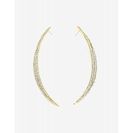 Bijuterii Femei CheapChic Rhinestone Pave Swirve Drop Earring Met Gold