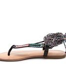 Incaltaminte Femei Madden Girl Sweetins Flat Sandal Black Multi