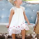 Rochie cu volănaşe 