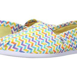 Incaltaminte Femei TOMS Seasonal Classics Multi Canvas Chevron