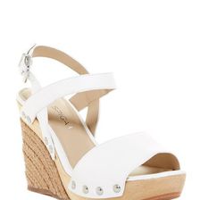 Incaltaminte Femei Via Spiga Wallis Espadrille Wedge Sandal WHITE