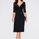 Rochie cu mâneci 3/4 