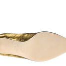 Incaltaminte Femei Delman Brie Gold Sueded Metallic