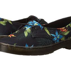 Incaltaminte Femei Dr Martens Morada 1-Eye Black Hawaiian Floral T Canvas