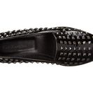 Incaltaminte Femei The Kooples Patent Leather Slippers with Pyramid Studs Black