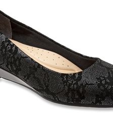 Trotters Lauren Black Lace