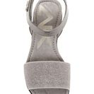 Incaltaminte Femei AK Anne Klein Kalene Shimmery Wedge Sandal PEWTER-PEWTER FB