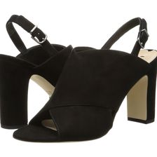 Via Spiga Amya Black Kid Suede