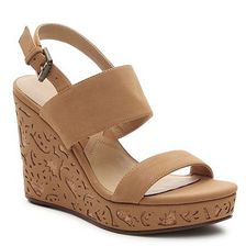 Incaltaminte Femei Adrienne Vittadini Croome Wedge Sandal Nude