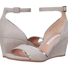 Incaltaminte Femei Diane Von Furstenberg Asti Taupe Kid SuedeMirror