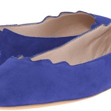 Sam Edelman Augusta Sailor Blue Kid Suede Leather